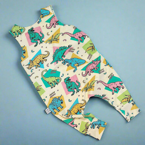 dinosaur baby and toddler romper
