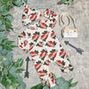 tattoo print baby boy babygrow with mamas boy motif
