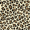 leopard print french terry fabric