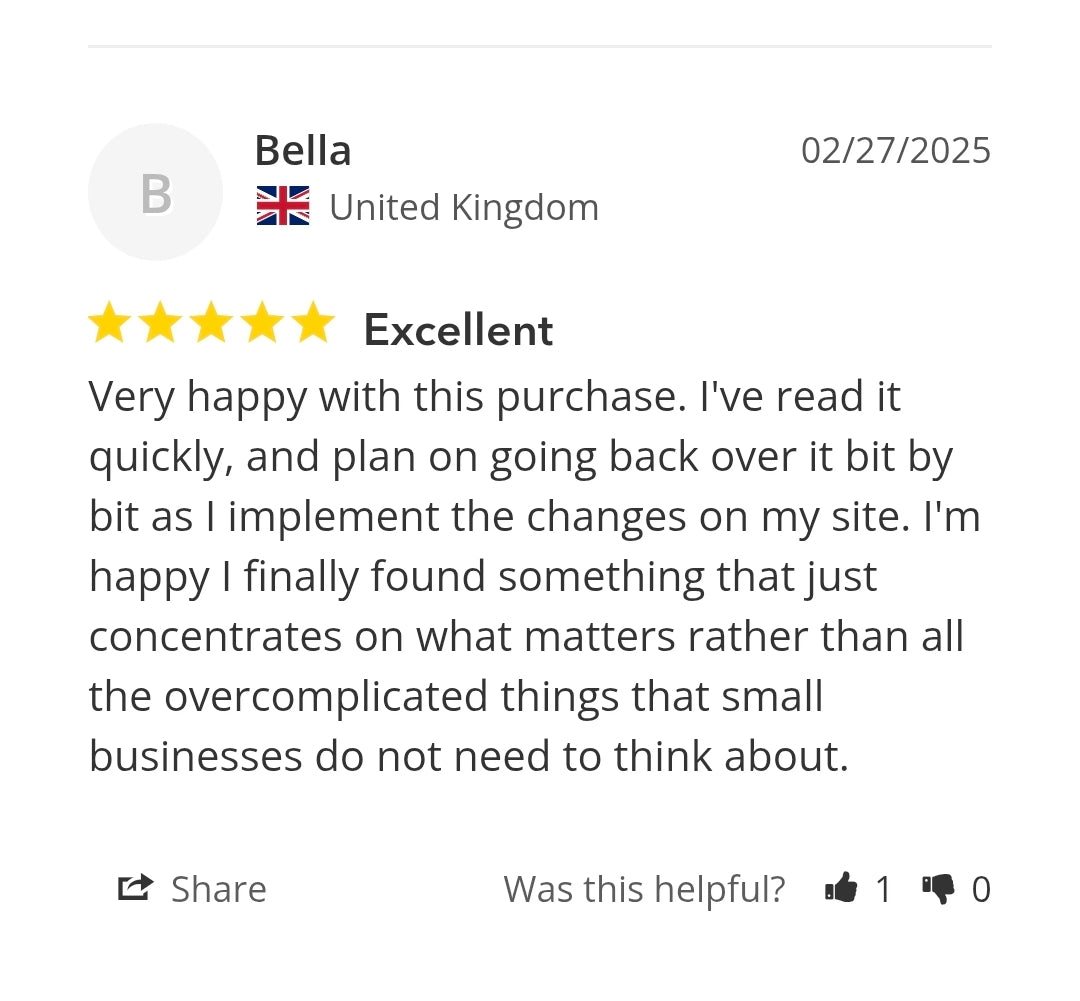 SEO Simplified Ebook - Small Business Search Engine Optimisation