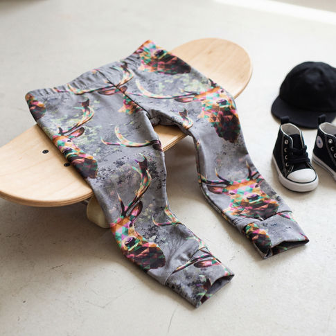 Lottie & Lysh Geo Stags Boys leggings