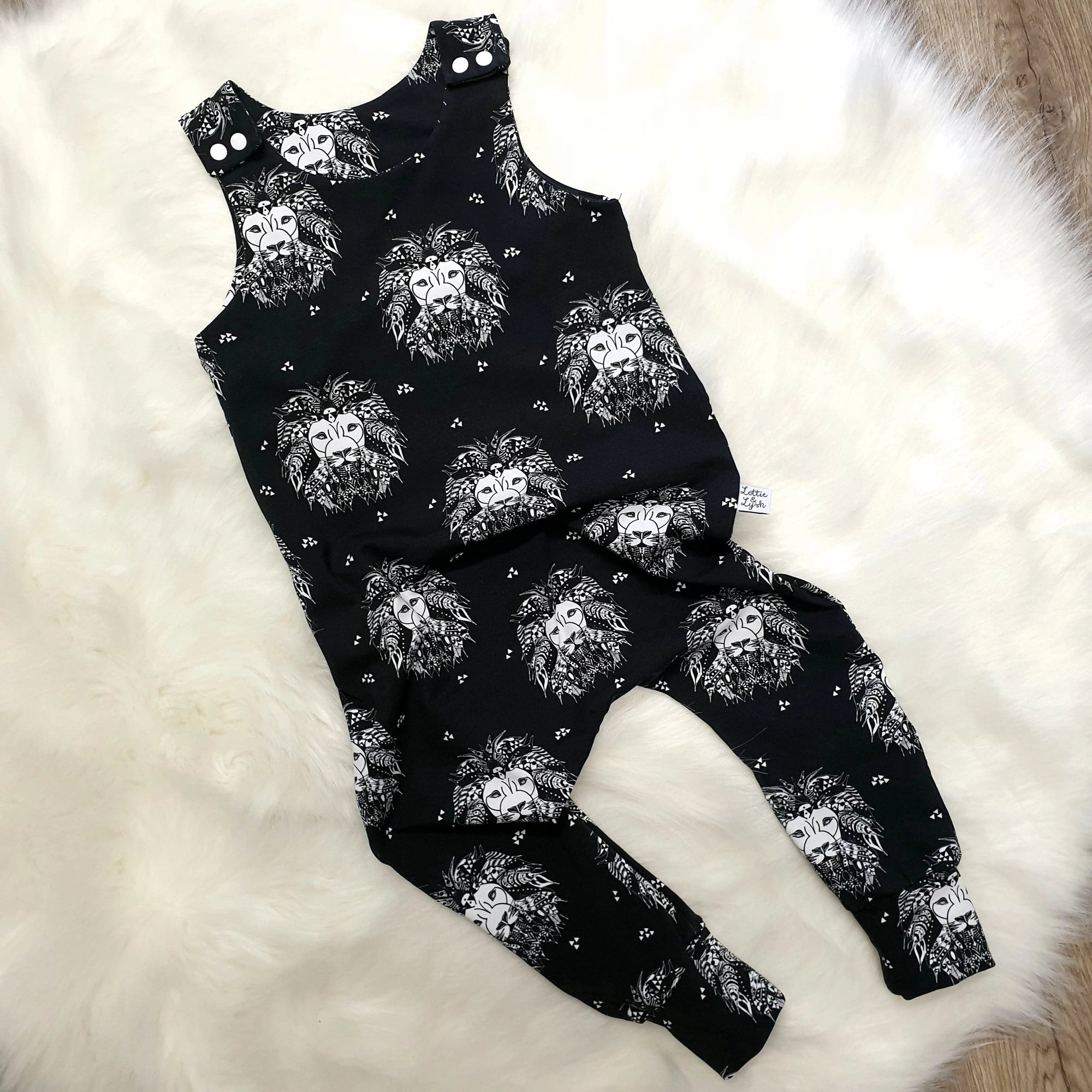 organic baby dungarees handmade in the UK