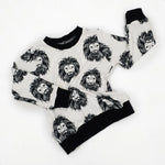Aztec lion long sleeve top by Lottie and lysh
