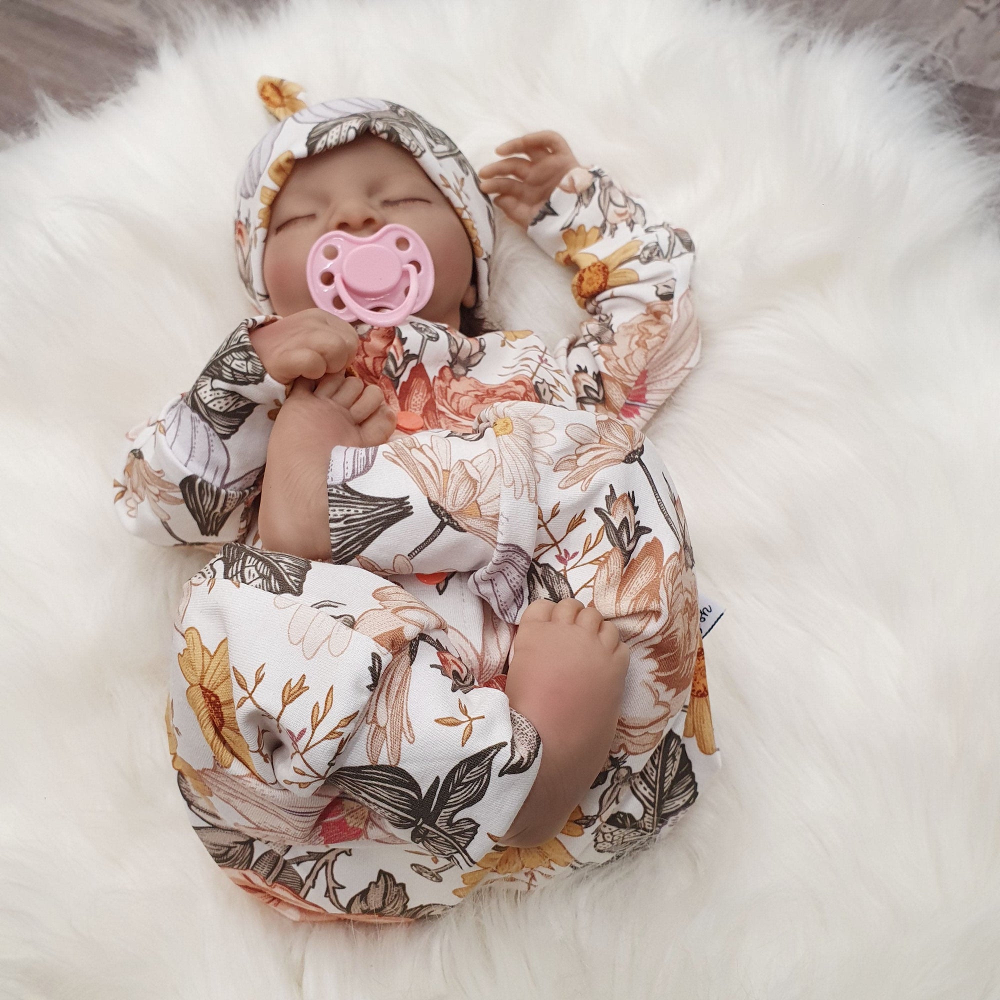 Toddler & Baby Romper | Chamomile Rose Floral | L&L UK