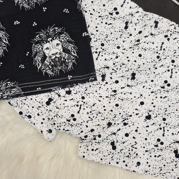 mens monochrome boxer shorts by Lottie & Lysh