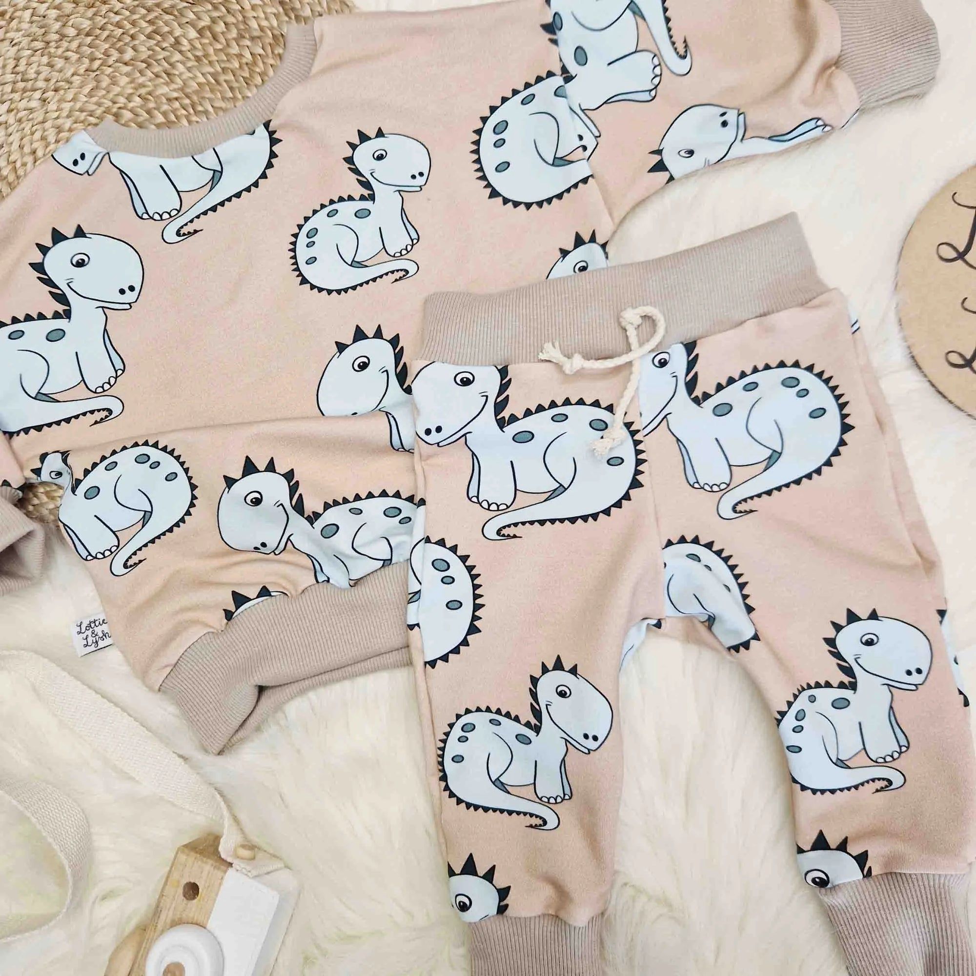 dinosaur print baby and toddler clothing