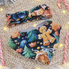christmas bib and headband gift set