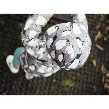 Penguin waterproof jacket by lottie and lysh