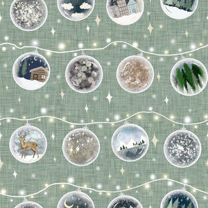 Baubles christmas jersey fabric lottie and lysh childrens clothing handmade