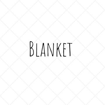 handmade blanket in a choice of prints and backing colours. Made in the UK