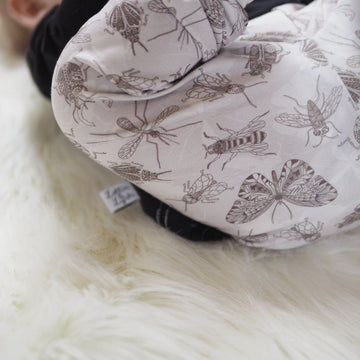 bug printed baby and toddler leggings