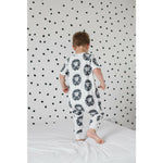 Monochrome lion printed children and baby romper by lottie & lysh