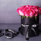 pink roses hat box