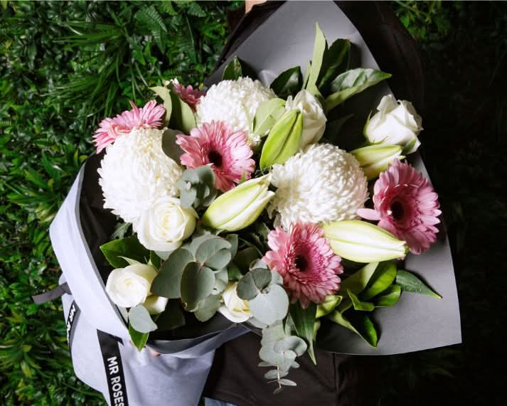 Oh My Darling Flower Bouquet by Mr Roses