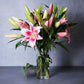Fragrant Pink Lilies for delivery in a vase