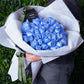 Blue Magnificent Rose Bouquet