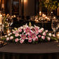 Pink Lilies & Pink Roses Centrepiece