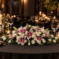 Pink Lilies & White Roses Centrepiece