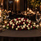 Red & White Rose Centrepiece