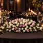 White & Pink Rose Centrepiece