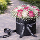 Pink & White Rose Hat Box