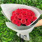 Glitter Red Rose Bouquet