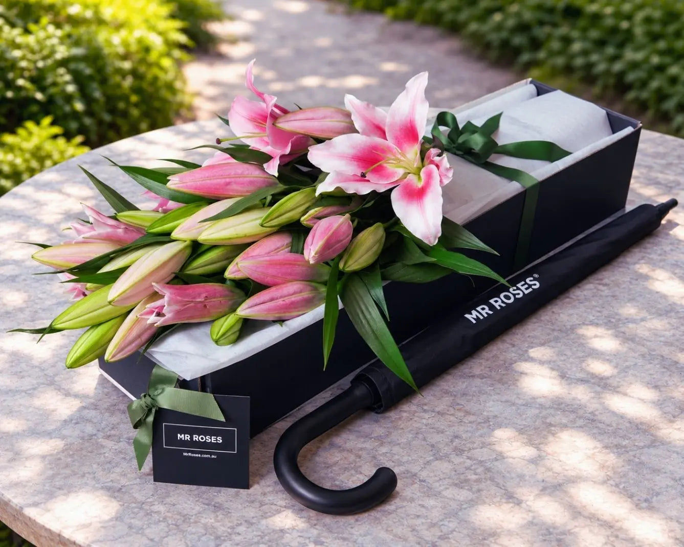 Lilies & Umbrella