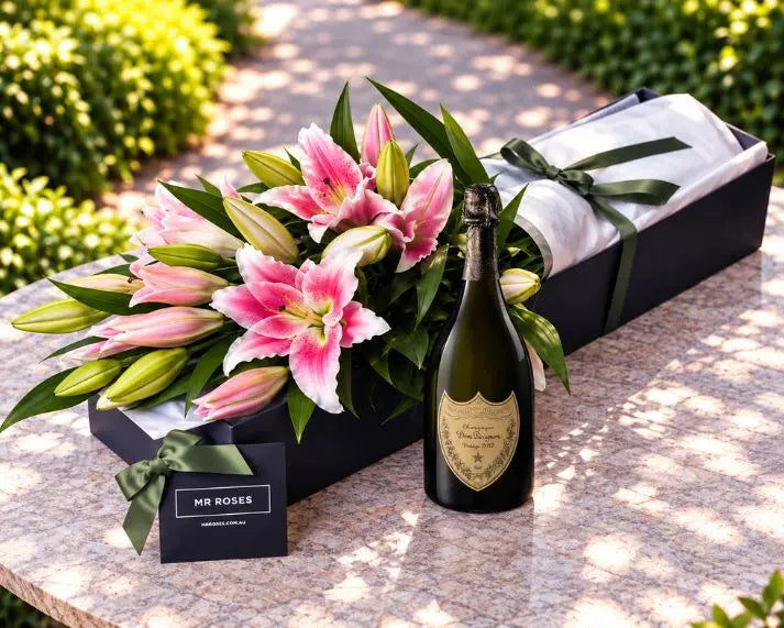 Lilies & Champagne