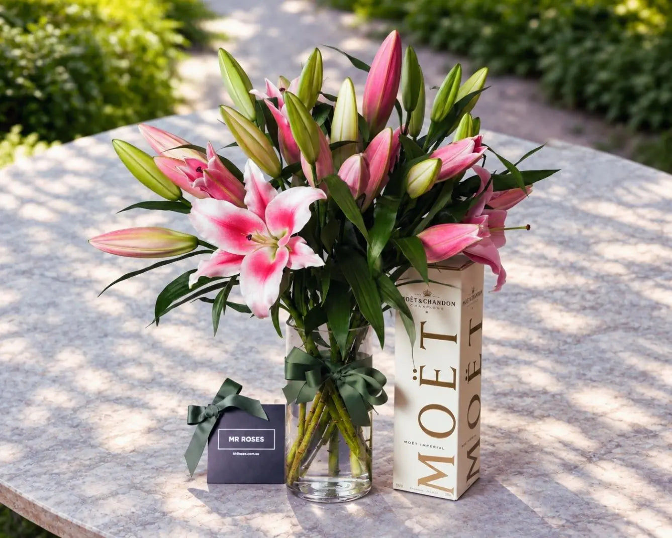 Lilies & Champagne