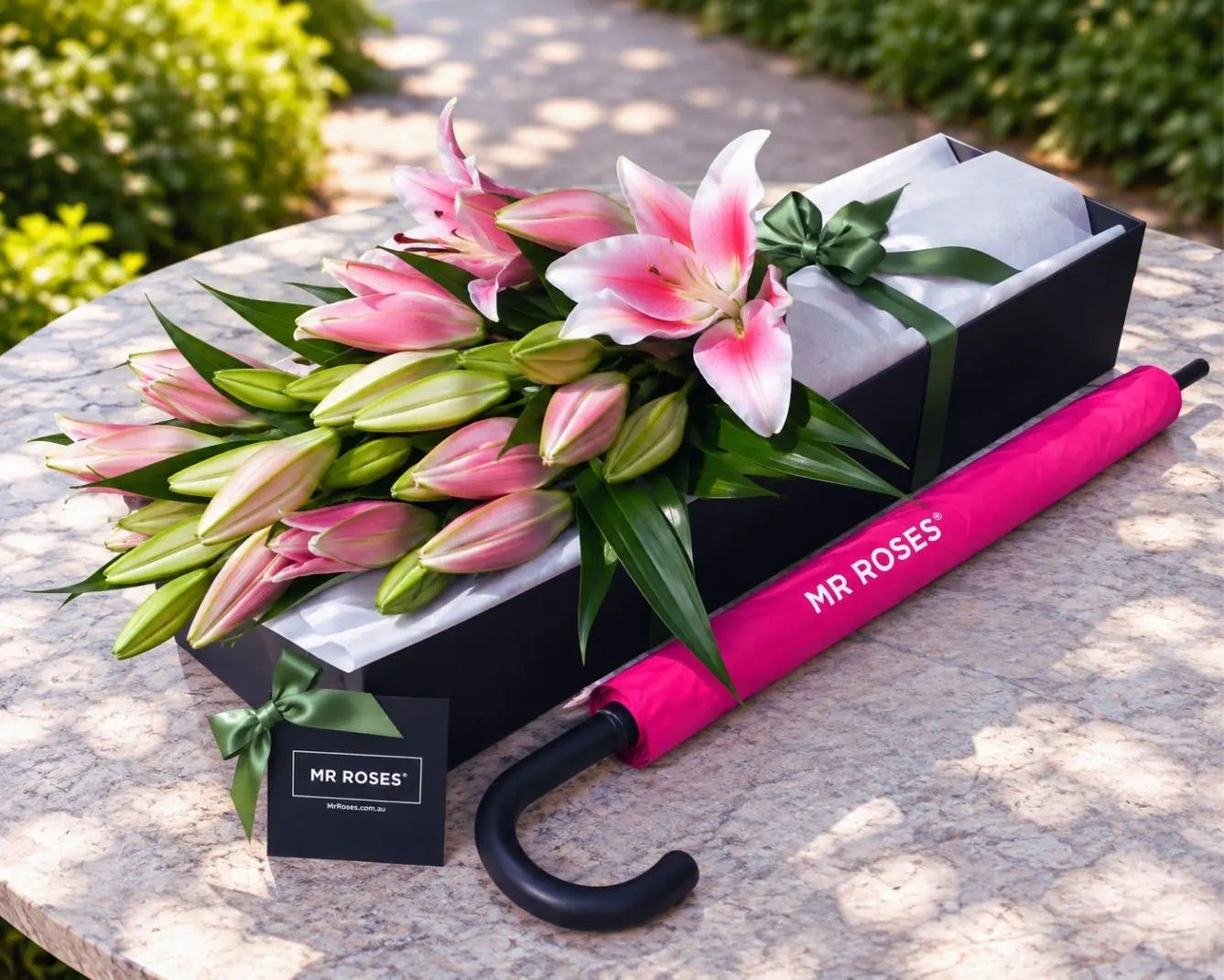 Lilies & Umbrella