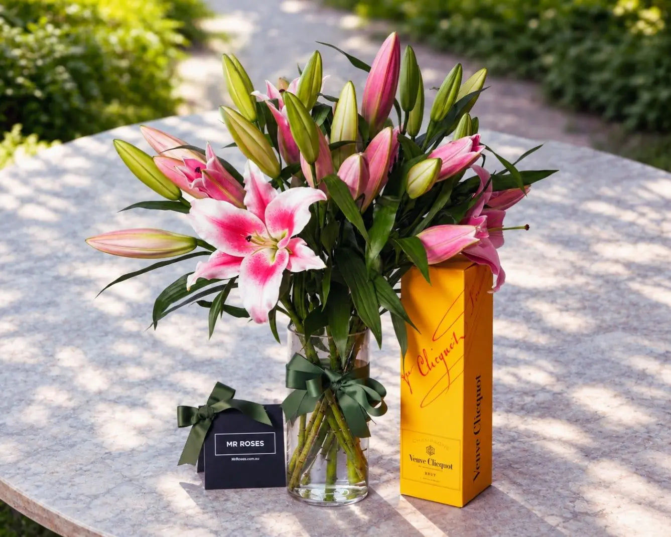 Lilies & Champagne