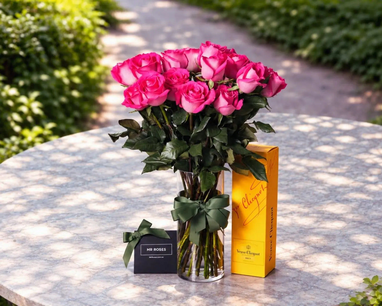 Pink Roses & Champagne