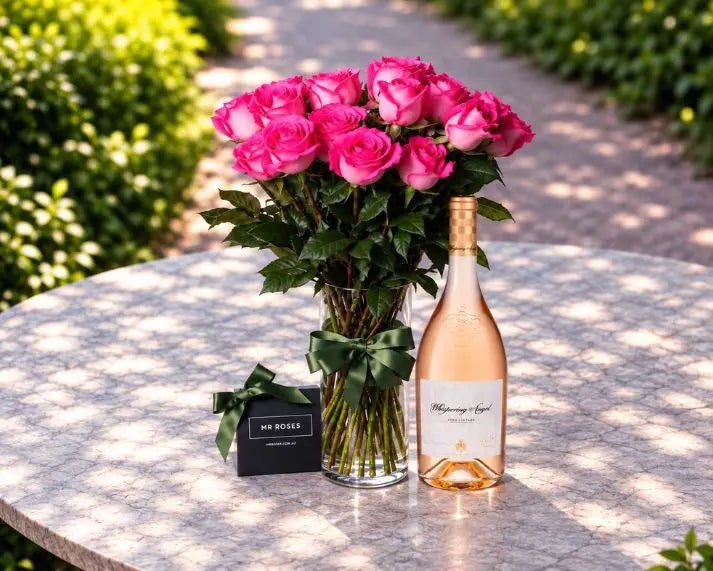 Pink Roses & Champagne
