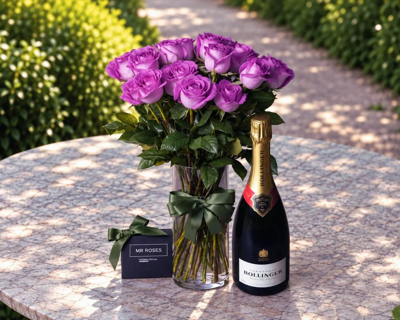 Purple Roses & Champagne