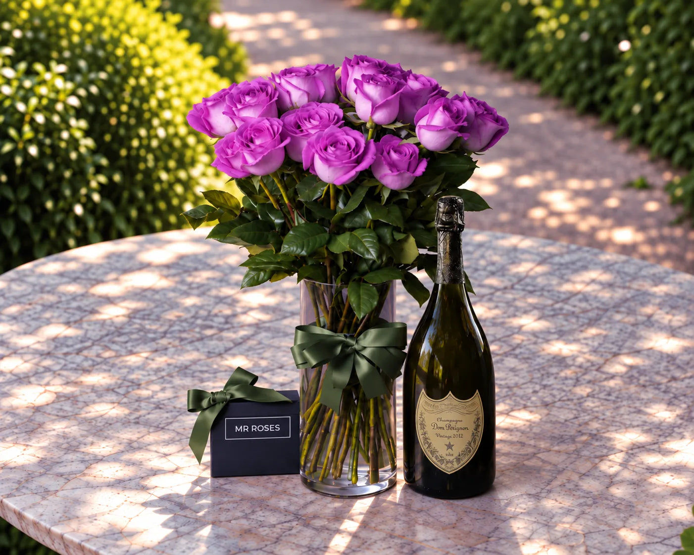 Purple Roses & Champagne