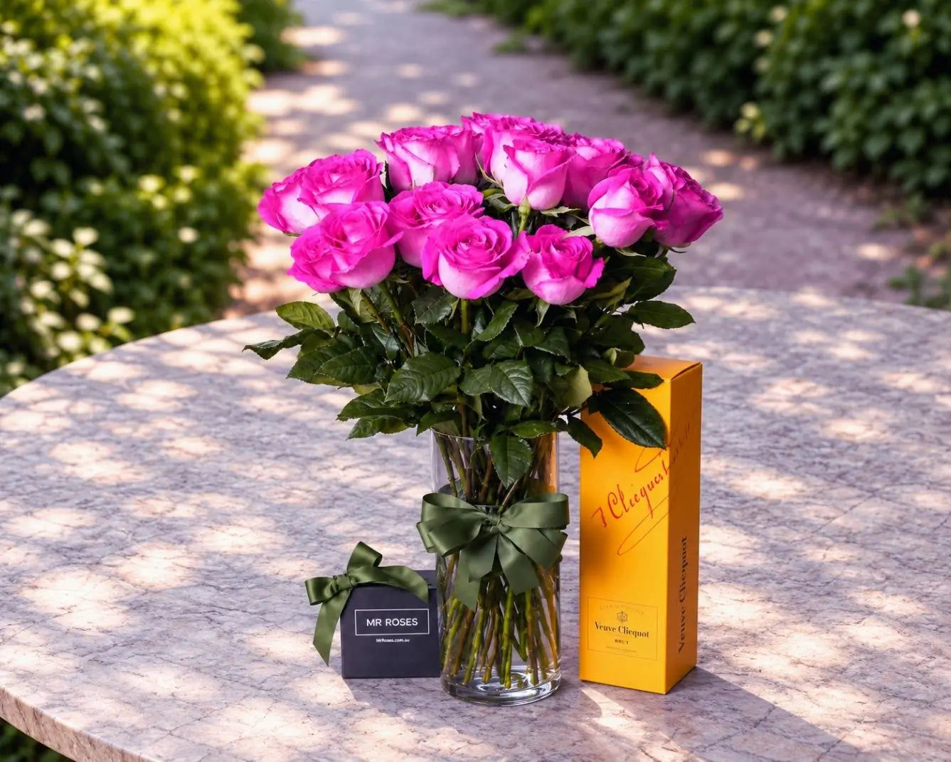 Purple Roses & Champagne