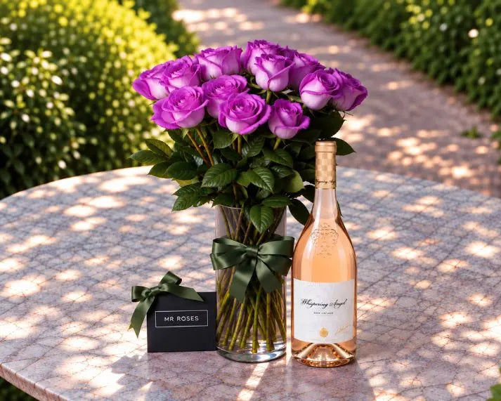 Purple Roses & Champagne
