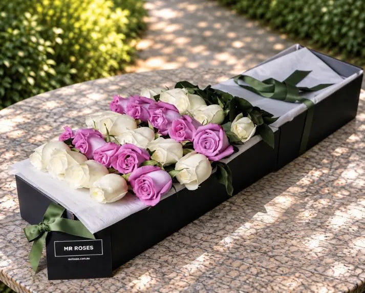 Mixed Coloured Roses
