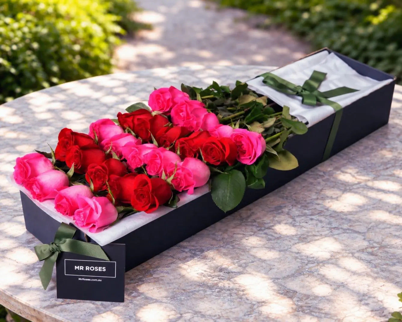 Mixed Coloured Roses