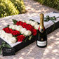 TAB Exclusive - 24 Long Stemmed Roses & Bollinger
