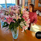 pink lilies customer photo