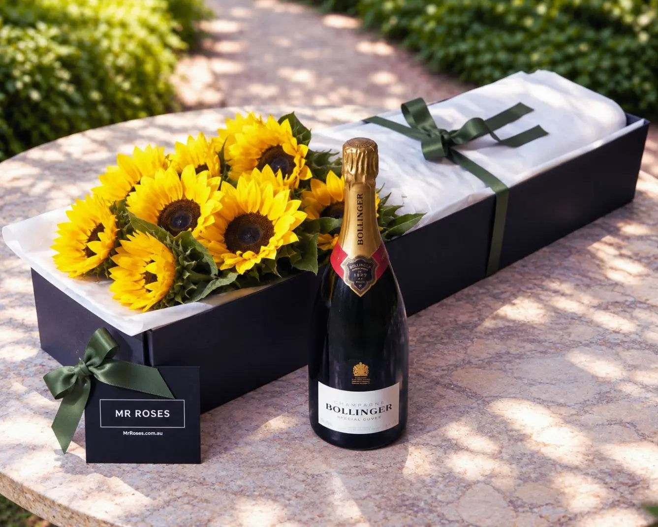 Sunflowers and Champagne