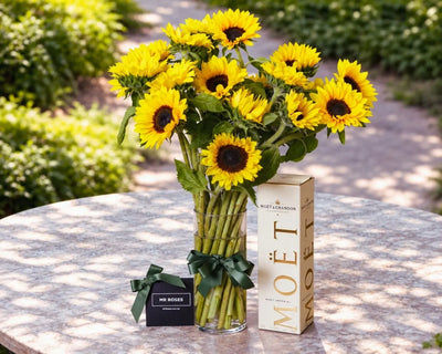 Sunflowers and Champagne