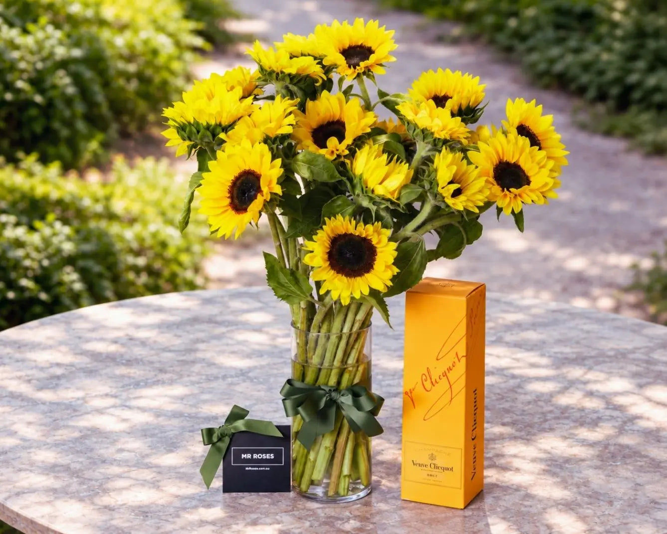 Sunflowers and Champagne