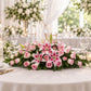 Pink Lilies & Pink Roses Centrepiece