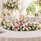 Pink Lilies & White Roses Centrepiece