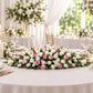 White & Pink Rose Centrepiece