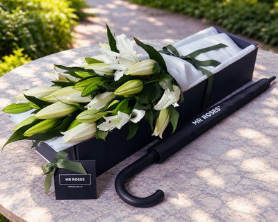 Lilies & Umbrella