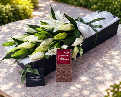 White Lilies & Chocolates