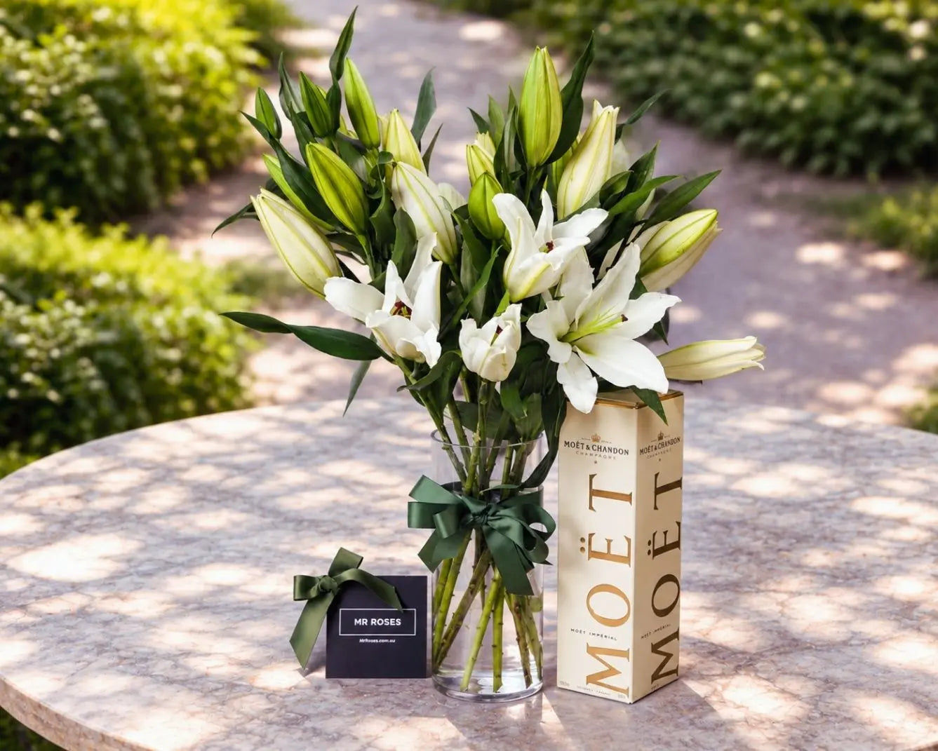 Lilies & Champagne